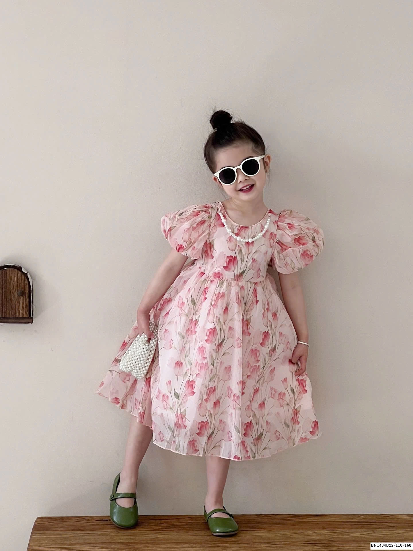 ĐẦM HOA TAY BỒNG