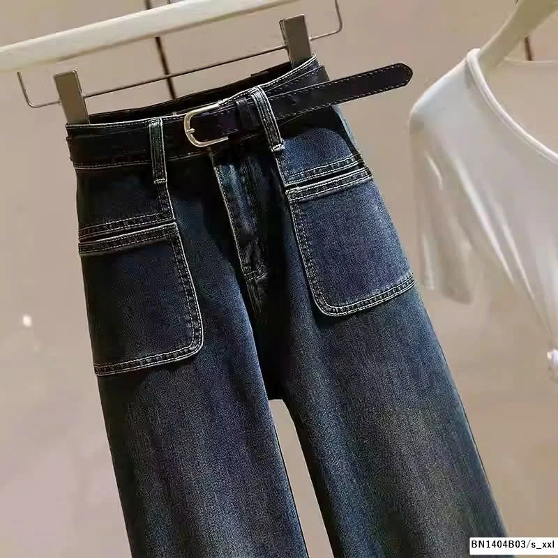 QUẦN JEAN SUÔNG ỐNG LOE