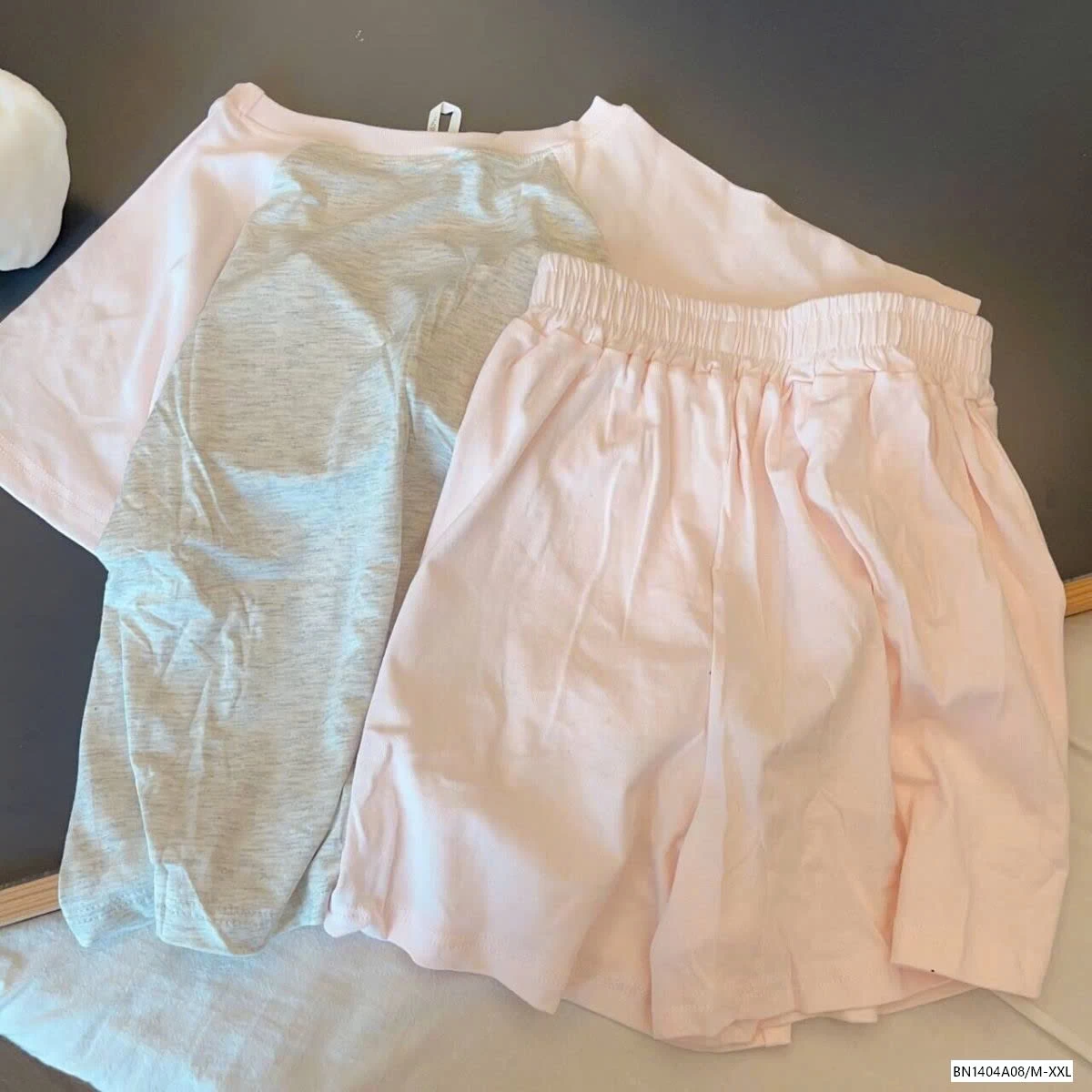 BỘ COTTON PHỐI MÀU TAY