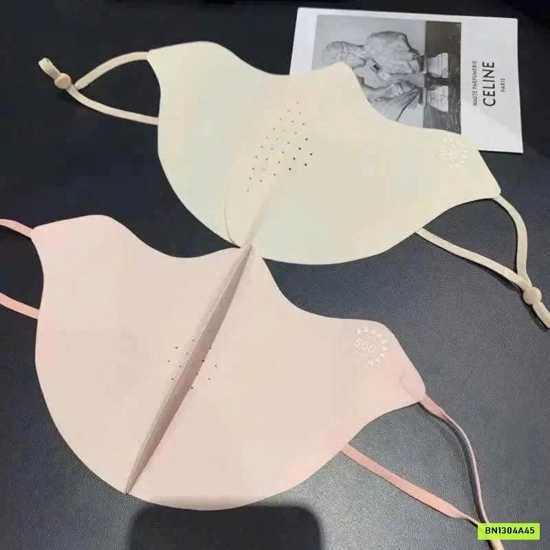 SET 5 KHẨU TRANG LỤA BĂNG 7A KO ĐƯỜNG MAY