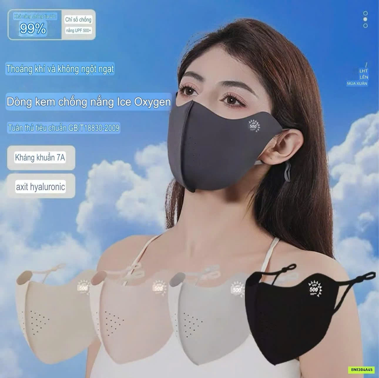 SET 5 KHẨU TRANG LỤA BĂNG 7A KO ĐƯỜNG MAY