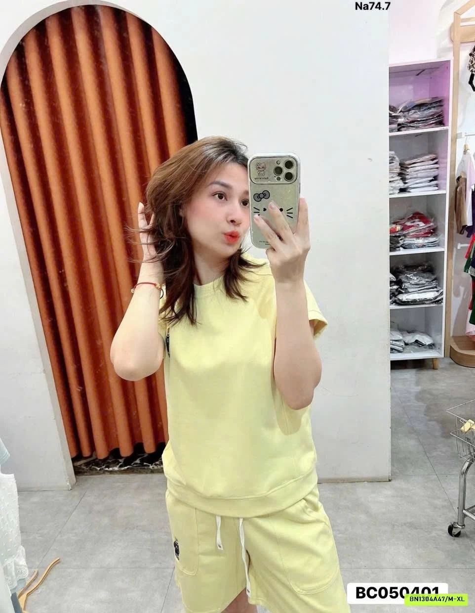 BỘ COTTON LOGO GẤU INBLUE