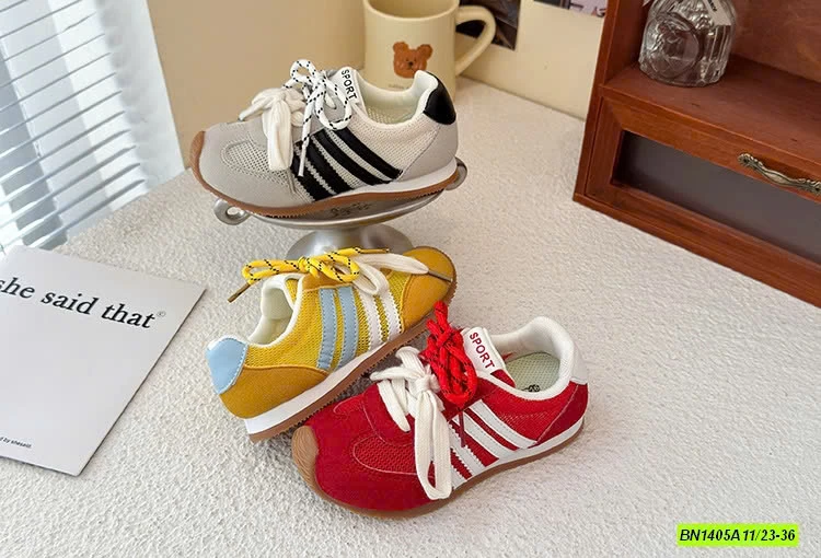 GIÀY TT THÔNG HƠI PHỐI MÀU MŨI