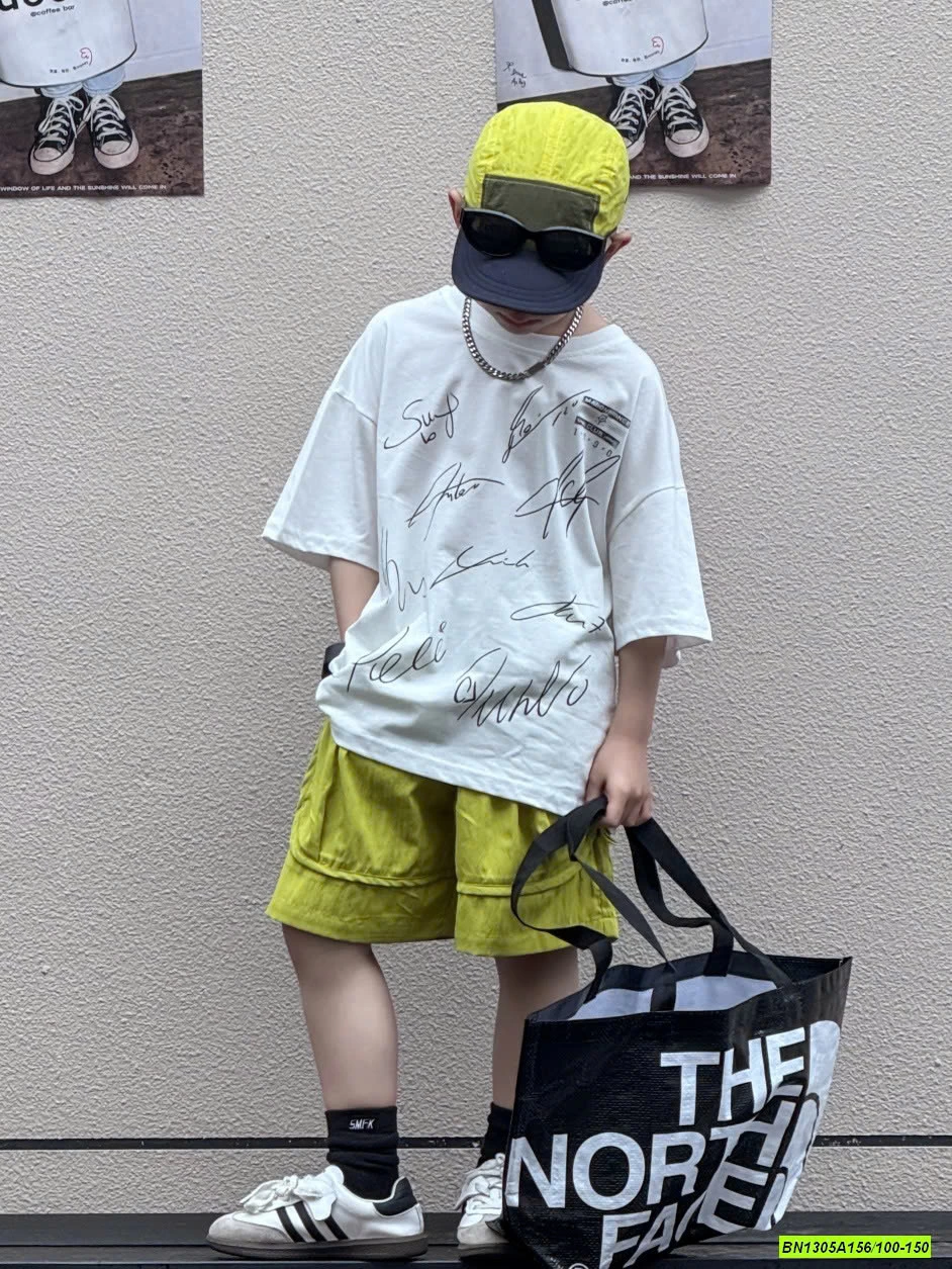 ÁO THUN KẺ MIX SHORT GIÓ