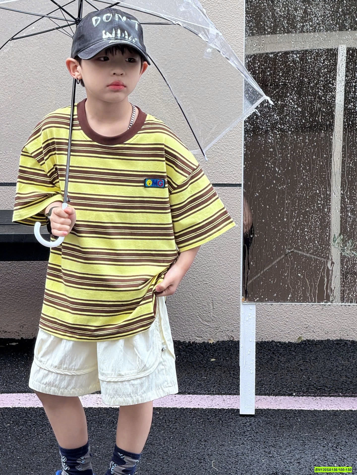 ÁO THUN KẺ MIX SHORT GIÓ