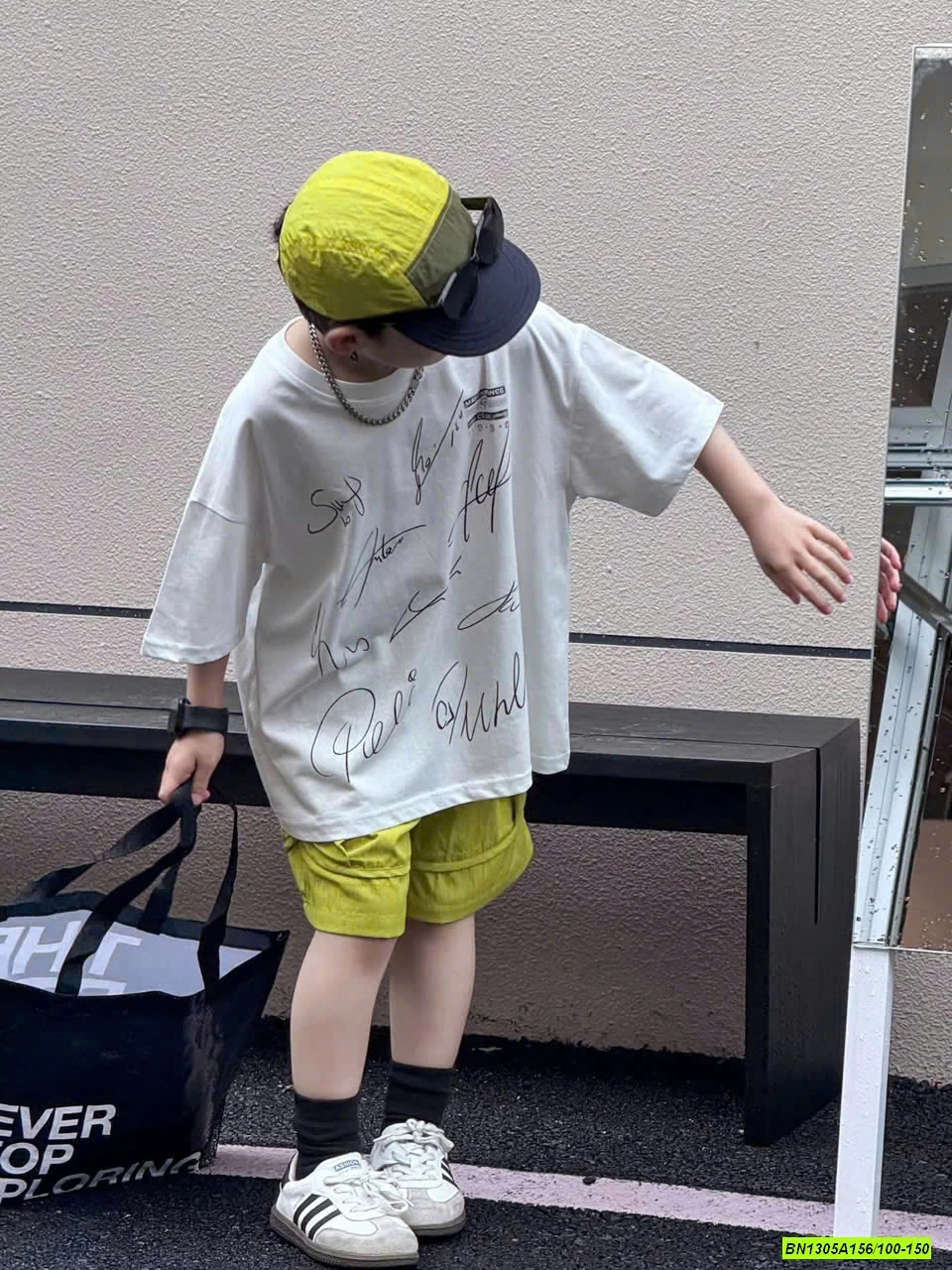 ÁO THUN KẺ MIX SHORT GIÓ