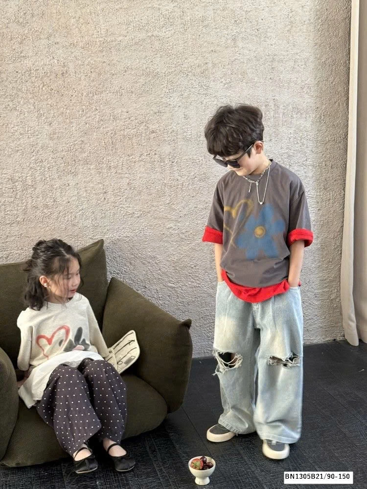 ÁO PHÔNG HOA KUMAIKIDS