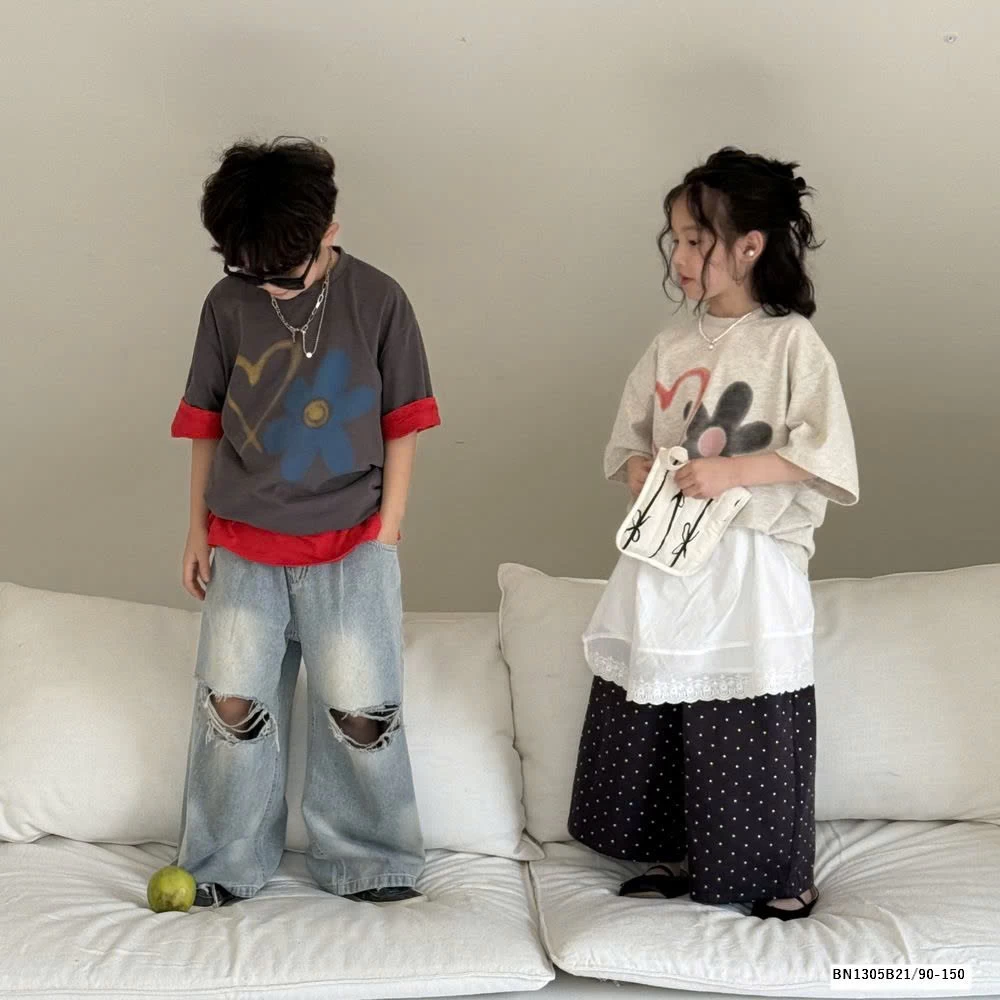 ÁO PHÔNG HOA KUMAIKIDS