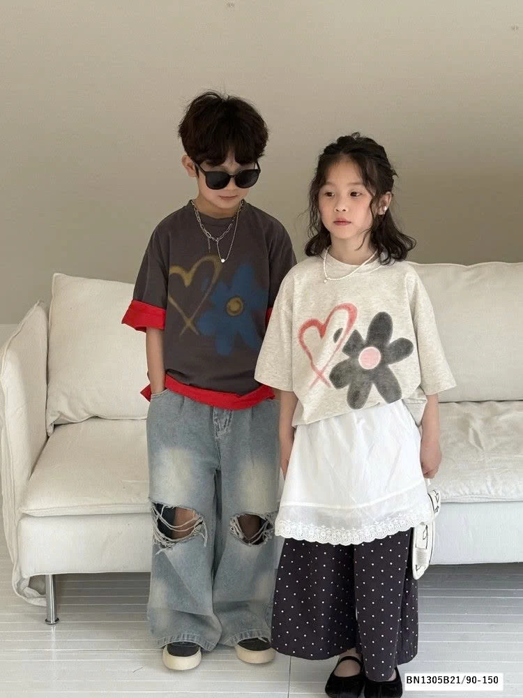 ÁO PHÔNG HOA KUMAIKIDS