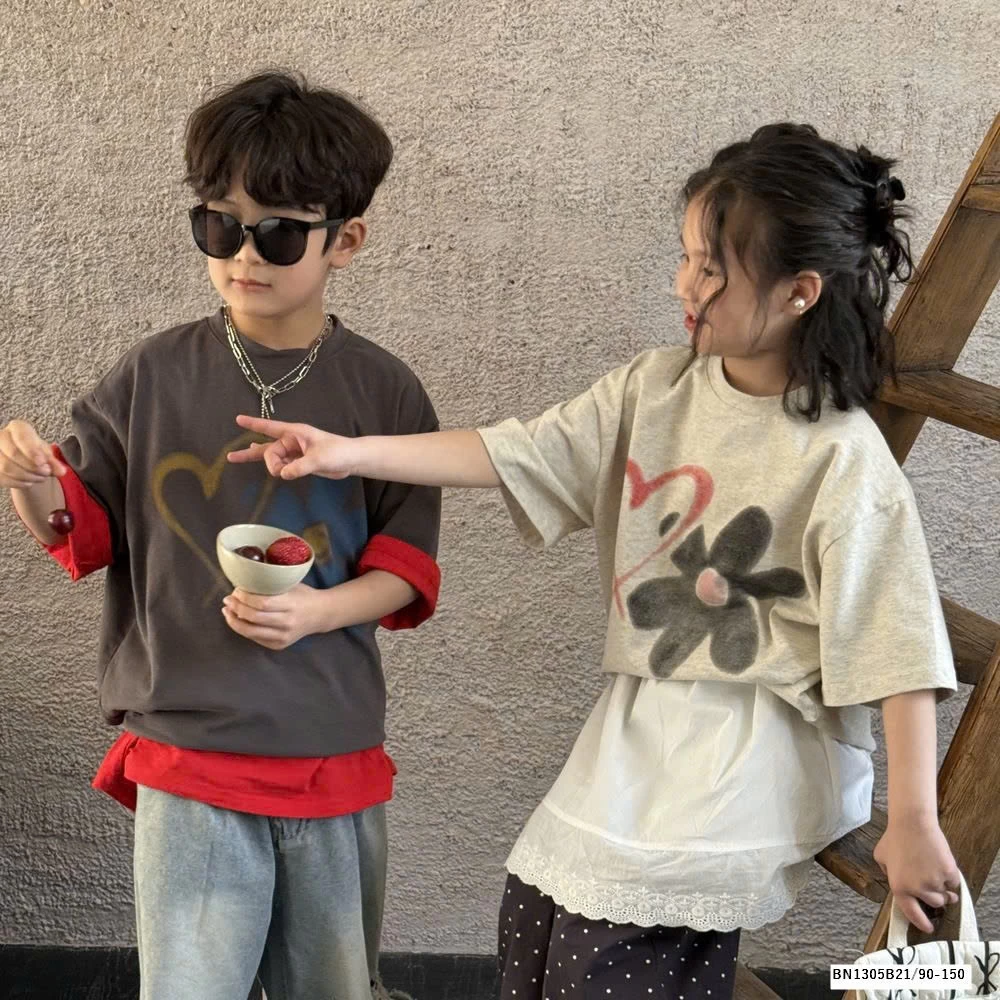 ÁO PHÔNG HOA KUMAIKIDS