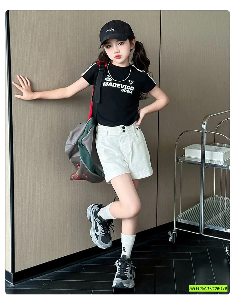 SÉT CROPTOP MIX SHORT CẠP CAO SZ ĐẠI