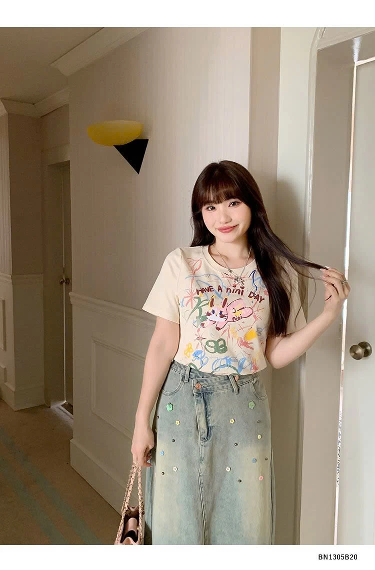 ÁO PHÔNG THỎ SẮC MÀU