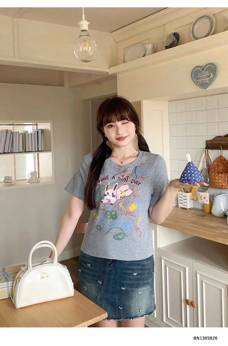 ÁO PHÔNG THỎ SẮC MÀU