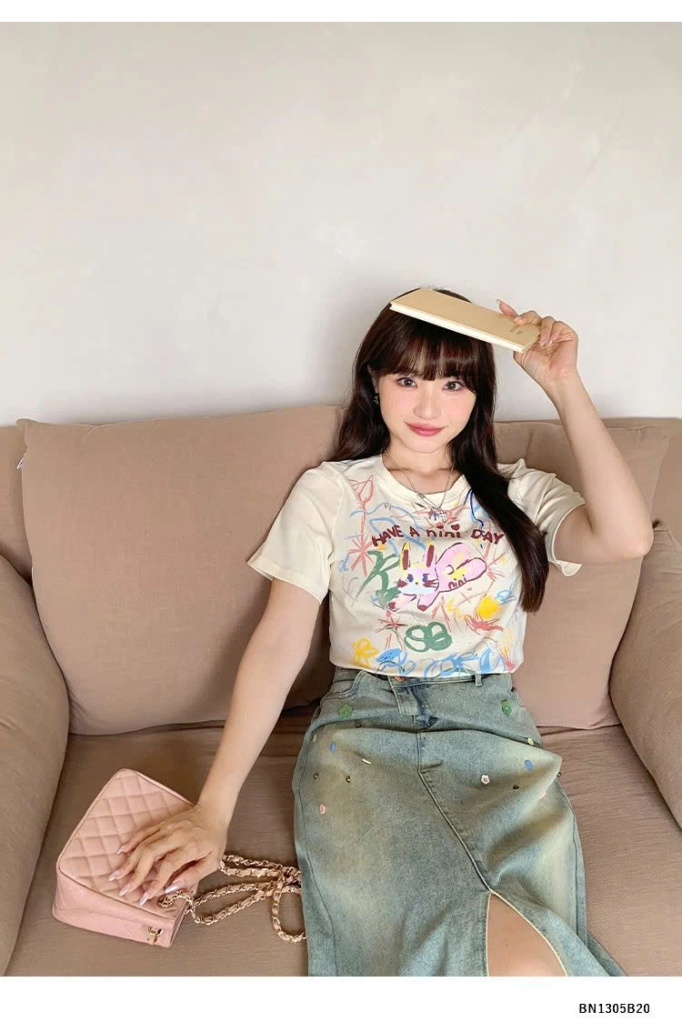 ÁO PHÔNG THỎ SẮC MÀU