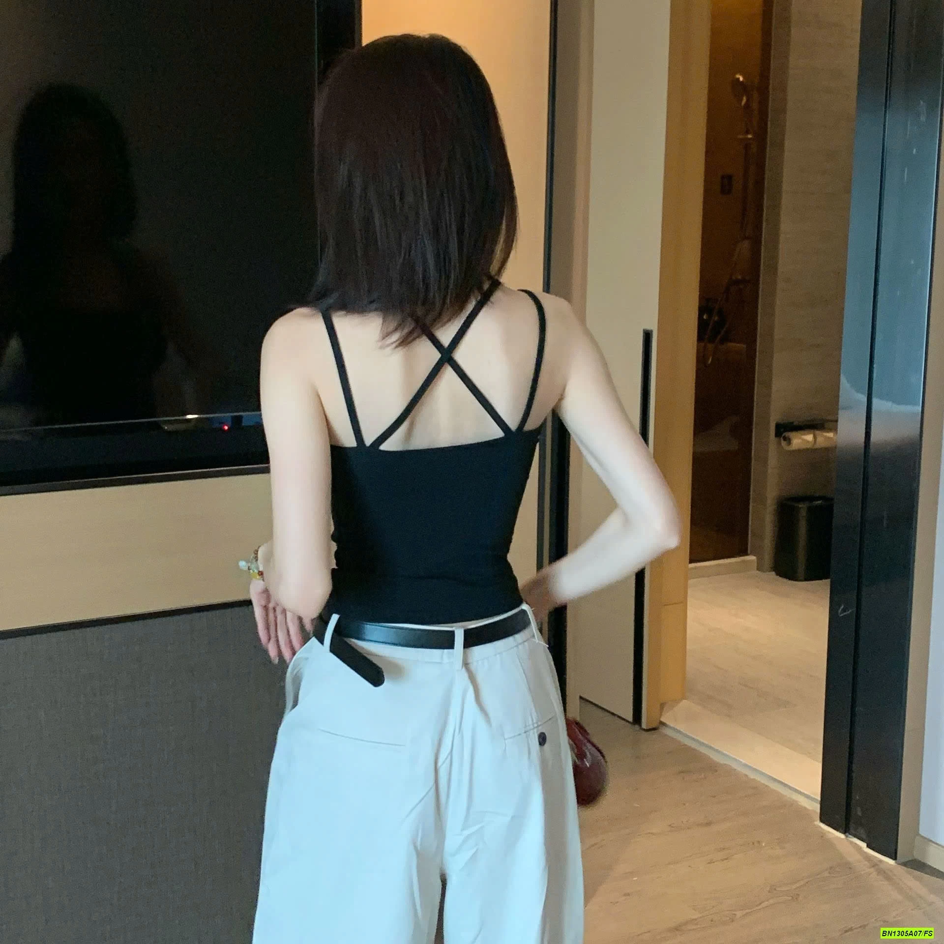 ÁO 2 DÂY QUAI KÉP LƯNG CHÉO