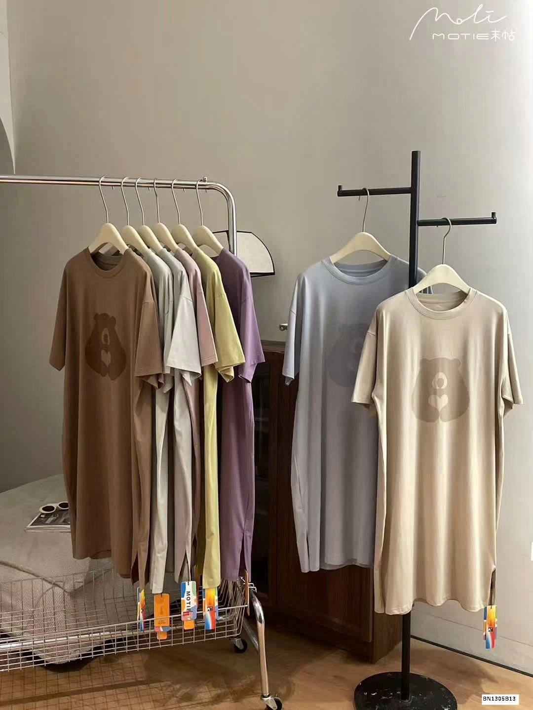 ĐẦM NGỦ COTTON HÌNH GẤU