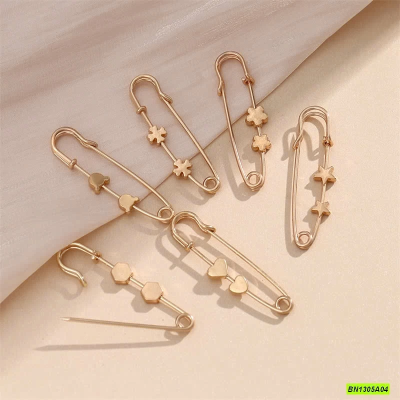 SET 6 GHIM CÀI QUẦN ÁO