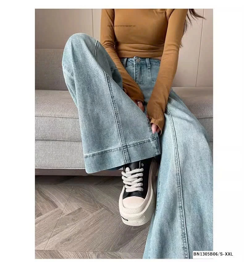 QUẦN JEAN XUÔNG VIỀN GÂN