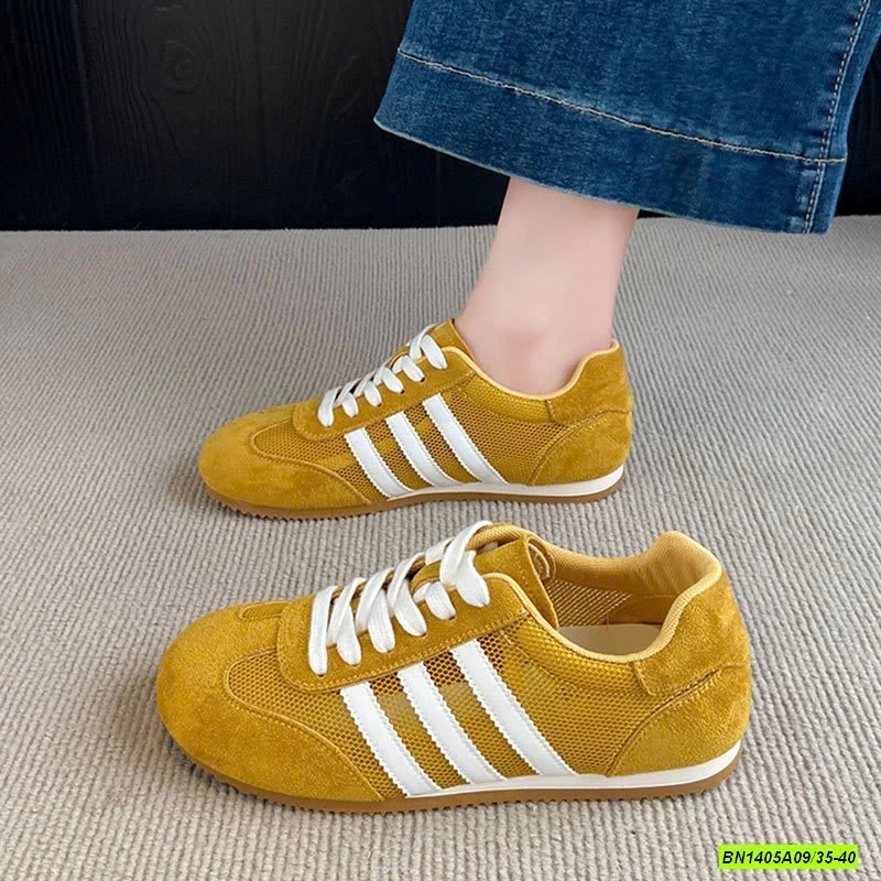 GIÀY THỂ THAO THÔNG HƠI 3 SỌC NỮ