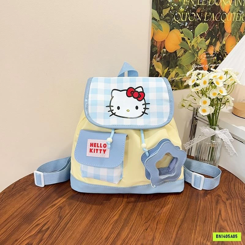 BALO KITTY XANH MINI
