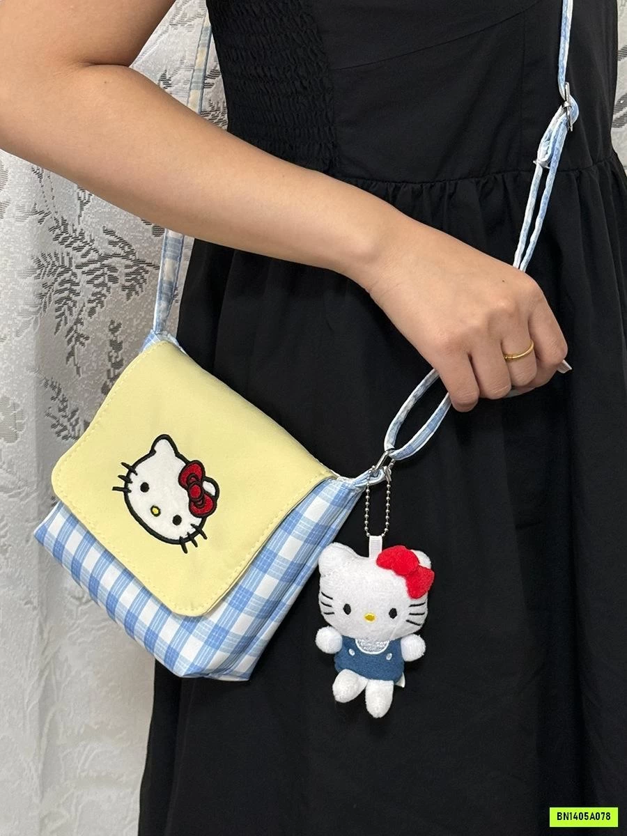 TÚI VẢI VUÔNG MINI ĐEO CHÉO