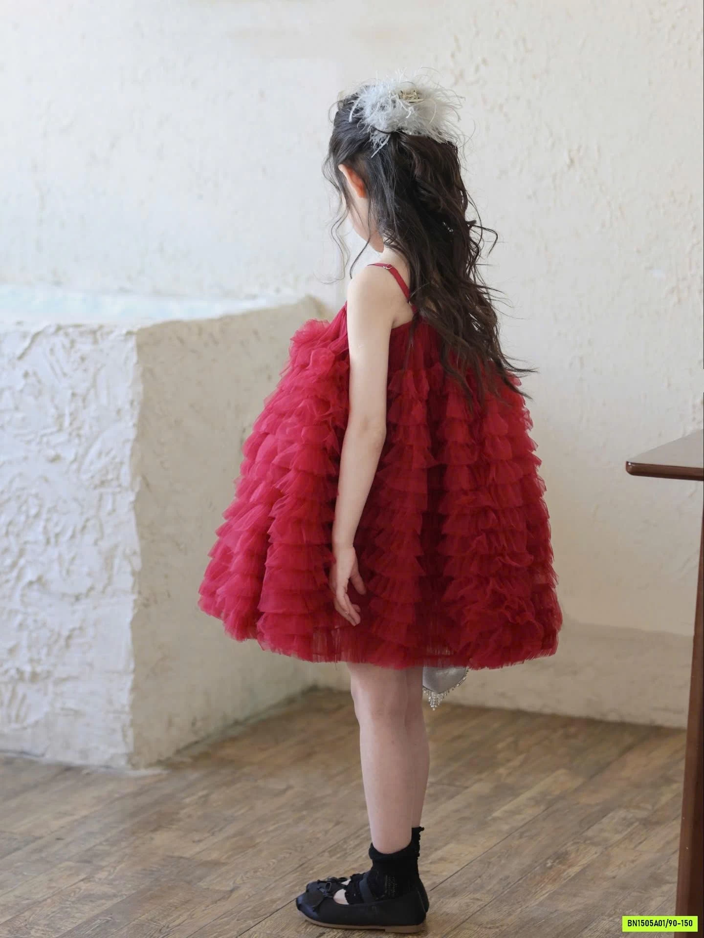 VÁY 2 DÂY ĐỎ TUTU CAO CẤP