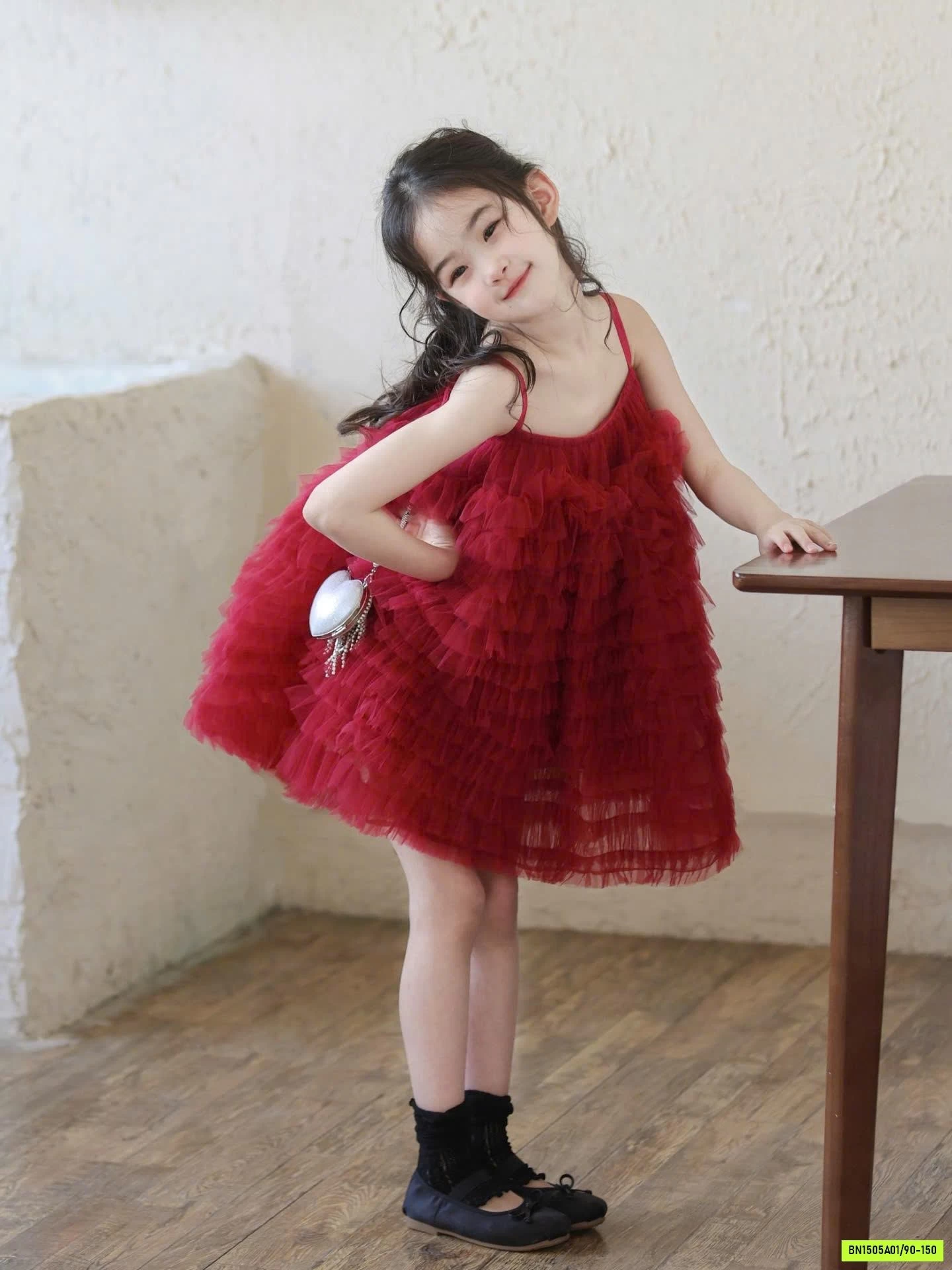 VÁY 2 DÂY ĐỎ TUTU CAO CẤP
