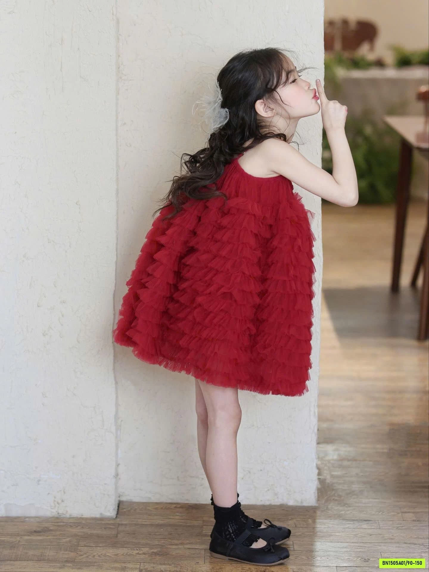 VÁY 2 DÂY ĐỎ TUTU CAO CẤP