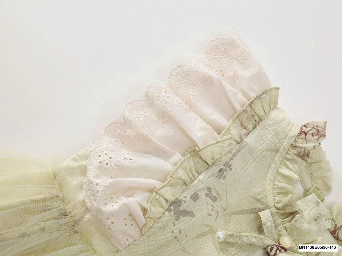 ĐẦM XANH CÁNH TIÊN MIX VOAN  PREMIUM.ICON