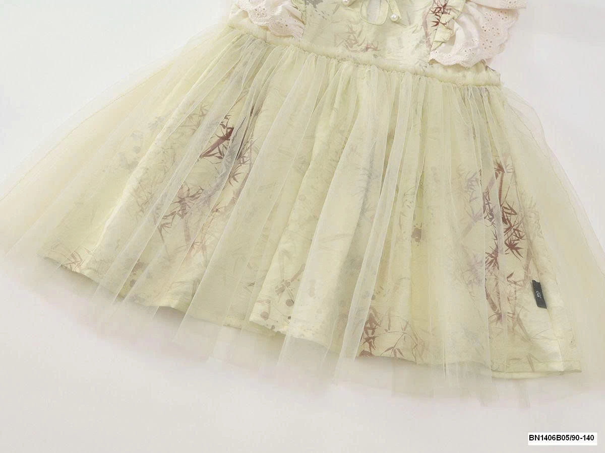 ĐẦM XANH CÁNH TIÊN MIX VOAN  PREMIUM.ICON