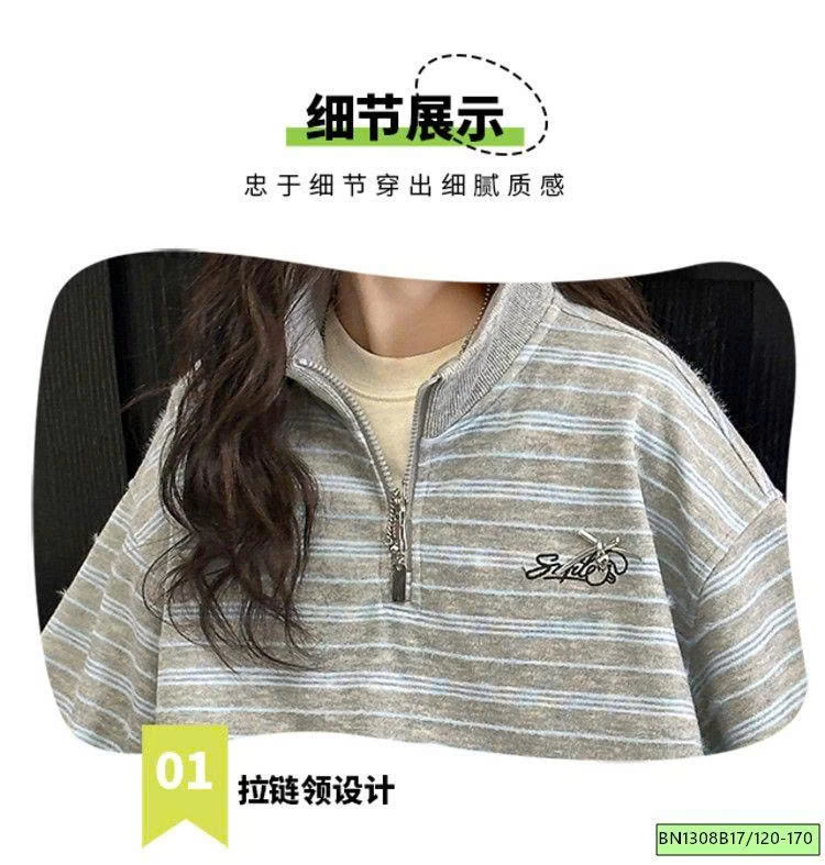 ÁO NỈ CỔ KHÓA SZ ĐẠI
