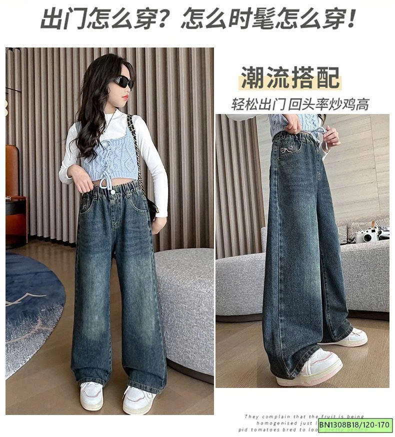 QUẦN JEAN BASIC TÚI NƠ