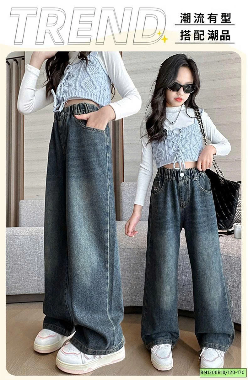 QUẦN JEAN BASIC TÚI NƠ