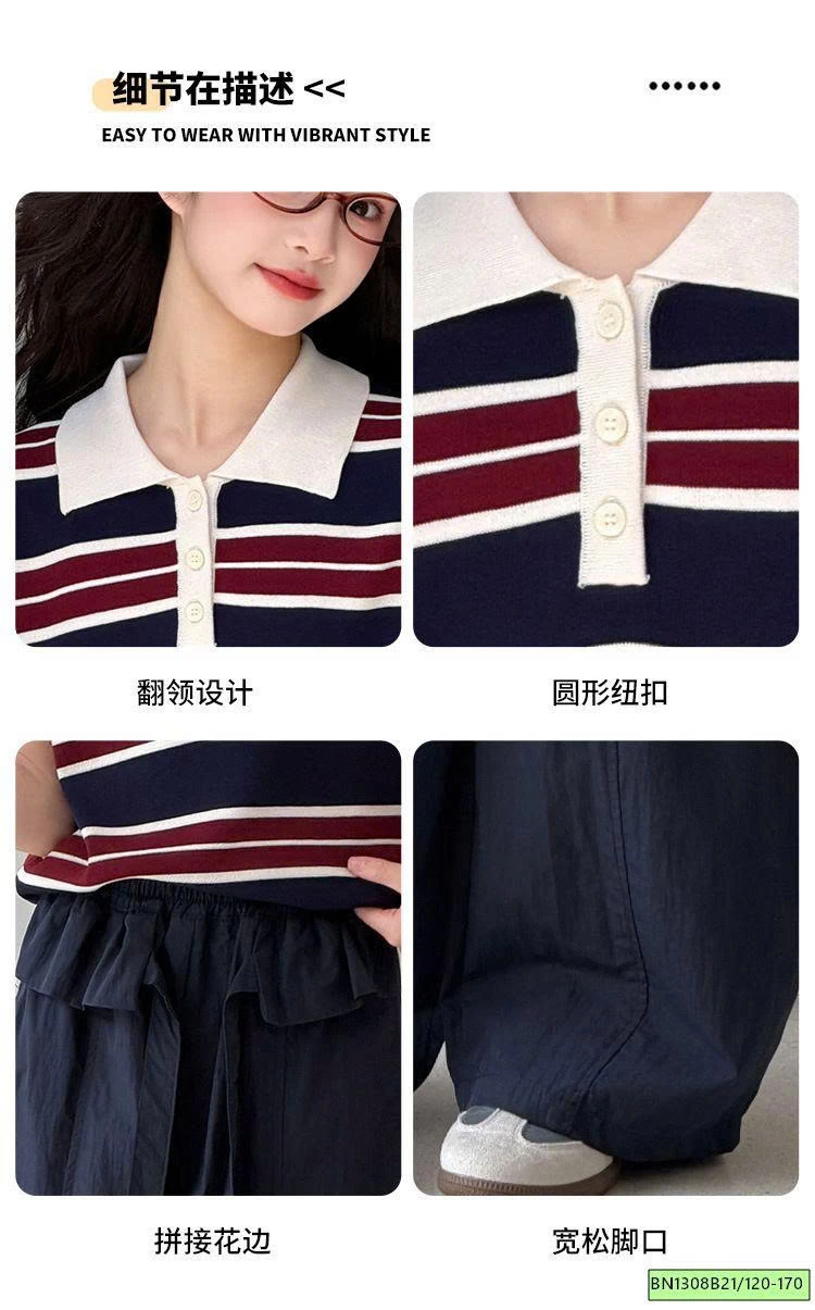 SÉT QUẦN PHỐI BÈO MIX POLO SÁT NÁCH