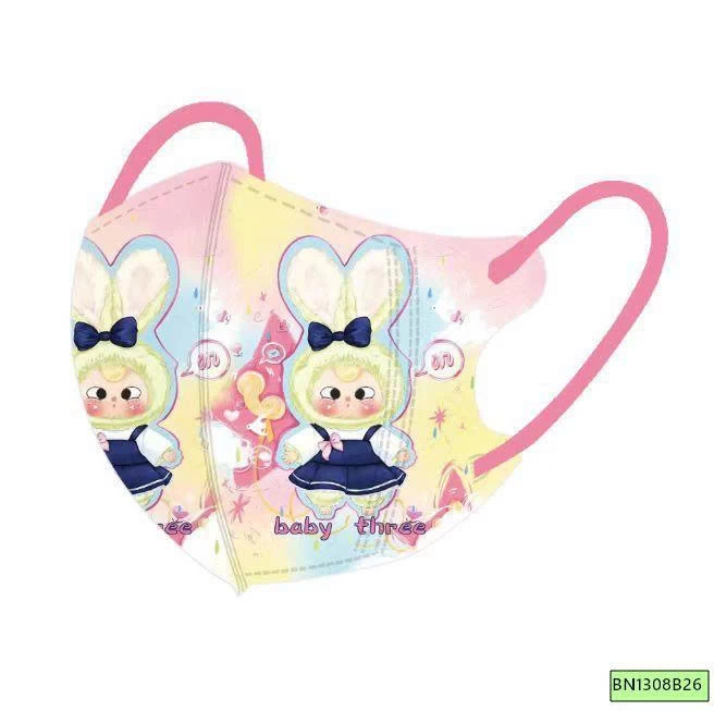 SÉT 100 KHẨU TRANG LABUBU CHO BÉ