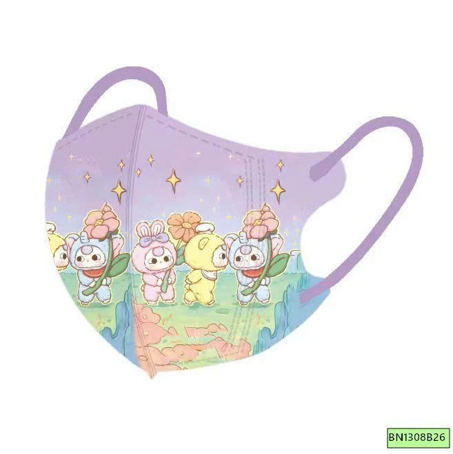 SÉT 100 KHẨU TRANG LABUBU CHO BÉ