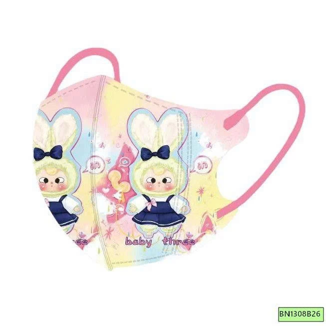 SÉT 100 KHẨU TRANG LABUBU CHO BÉ