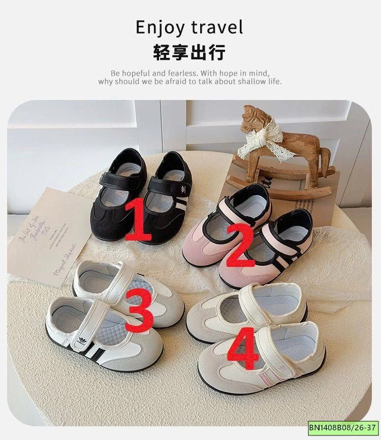 GIÀY QUAI DÁN KẺ SỌC