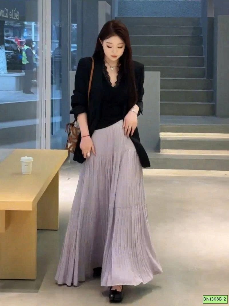 CHÂN VÁY ĐUÔI CÁ DÁNG DÀI ANNA
