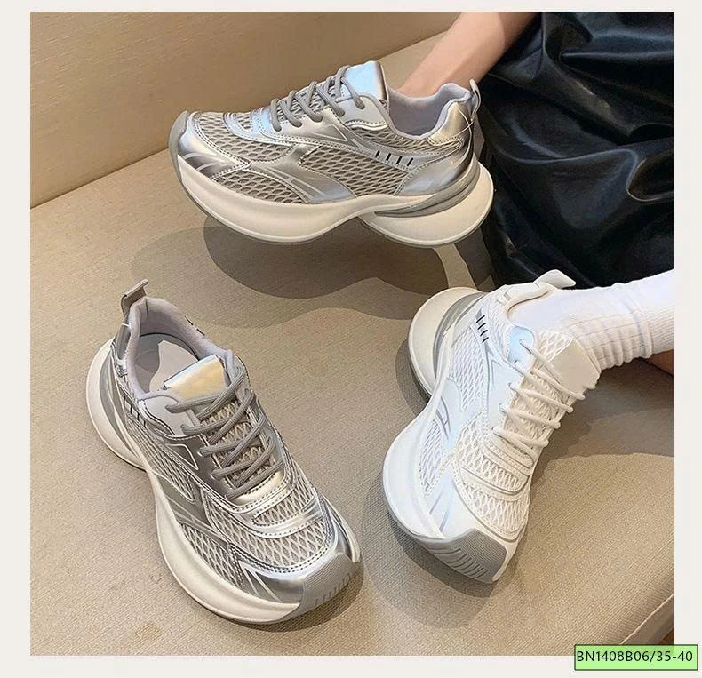 GIÀY SNEAKER PHA LƯỚI