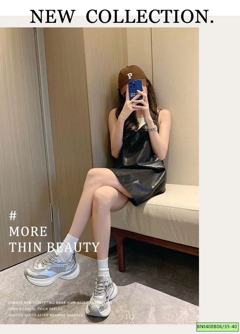 GIÀY SNEAKER PHA LƯỚI