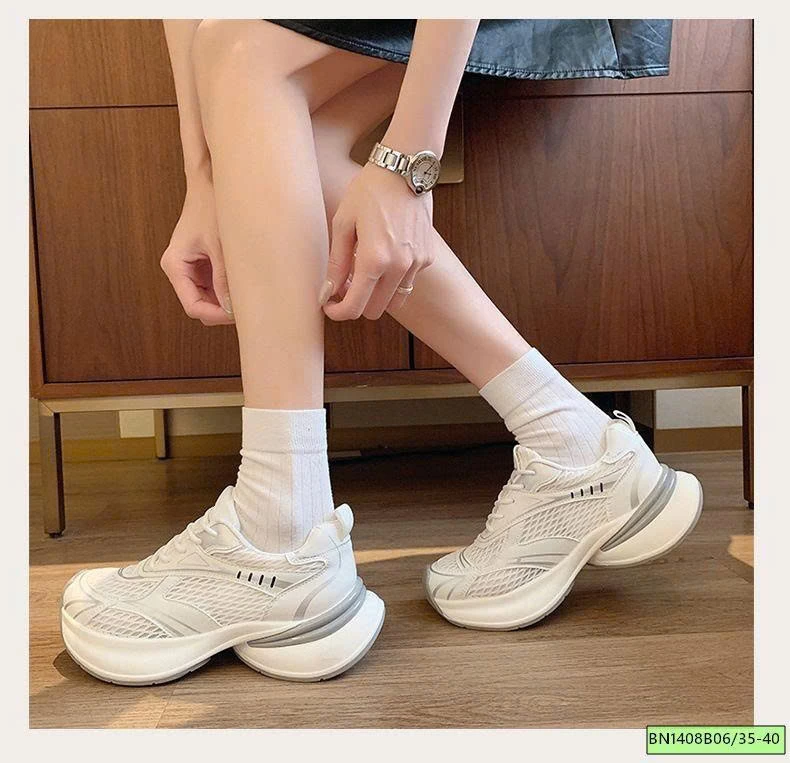 GIÀY SNEAKER PHA LƯỚI