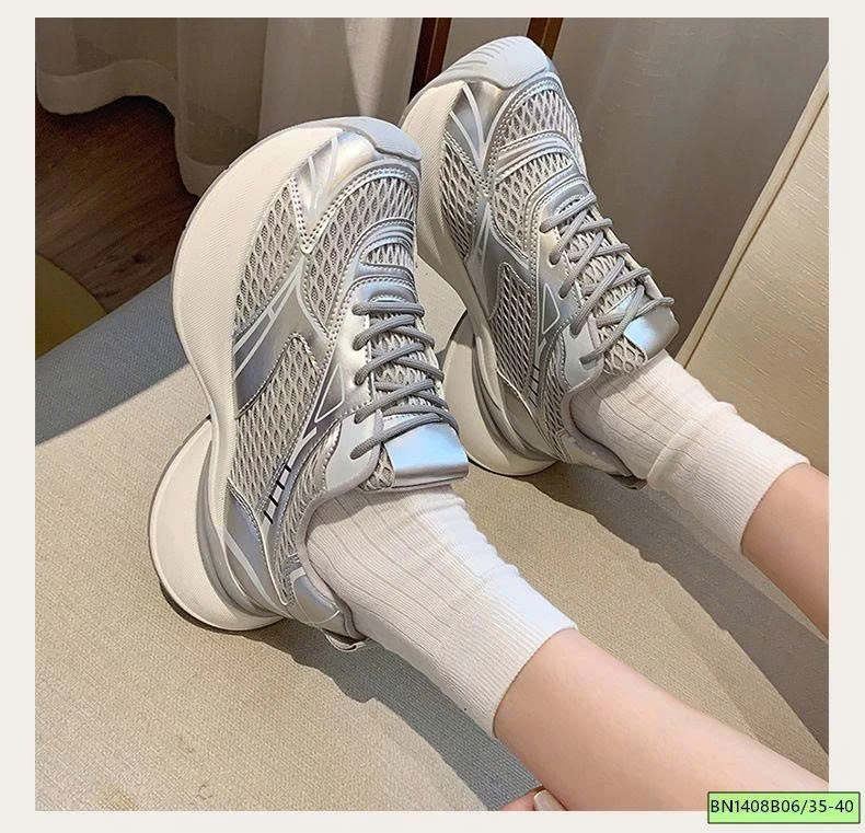 GIÀY SNEAKER PHA LƯỚI