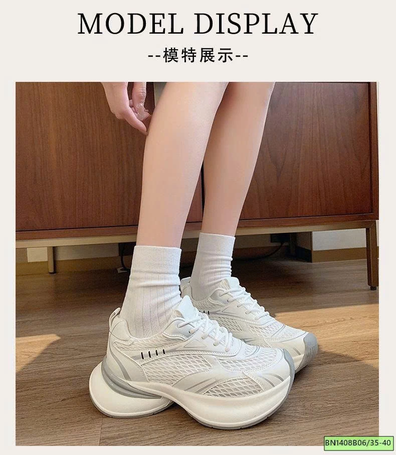GIÀY SNEAKER PHA LƯỚI