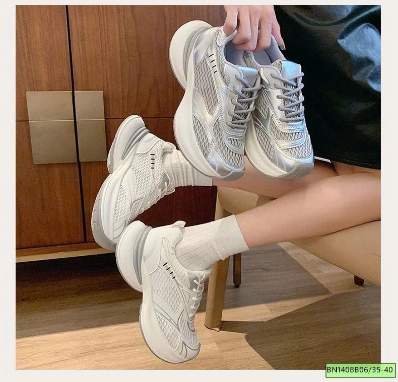 GIÀY SNEAKER PHA LƯỚI