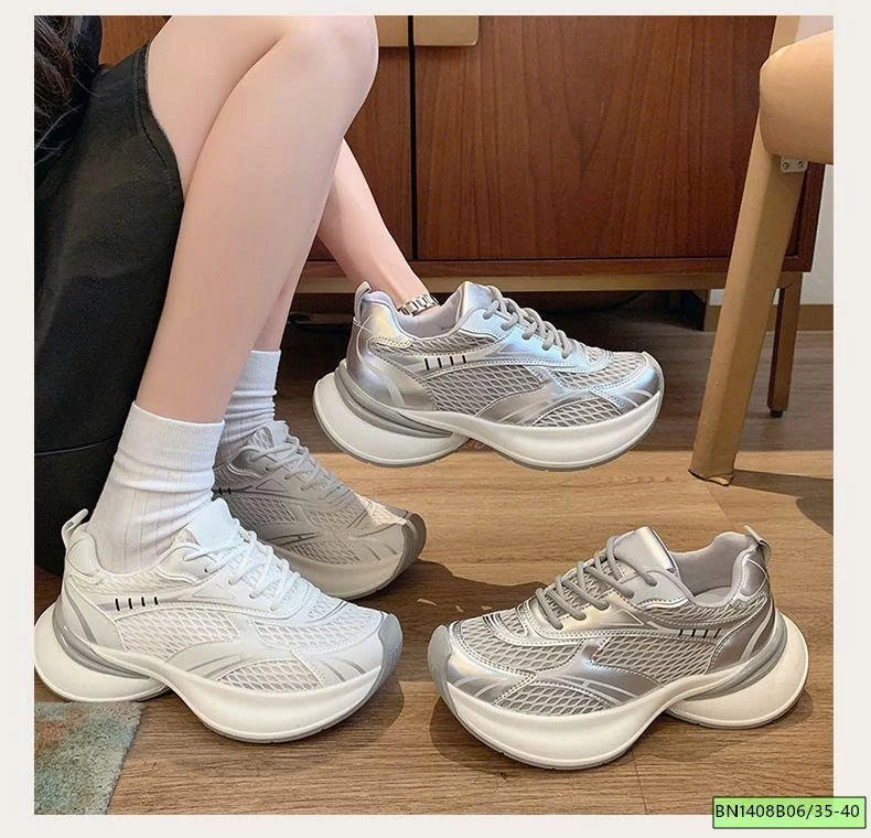 GIÀY SNEAKER PHA LƯỚI