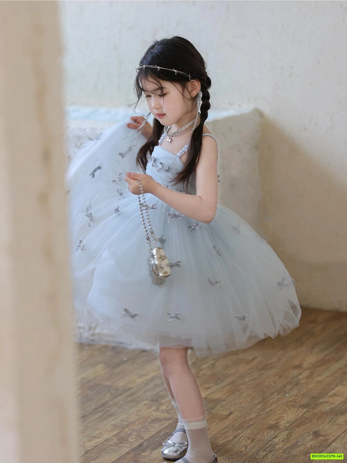 ĐẦM VOAN GẮN NƠ BLING