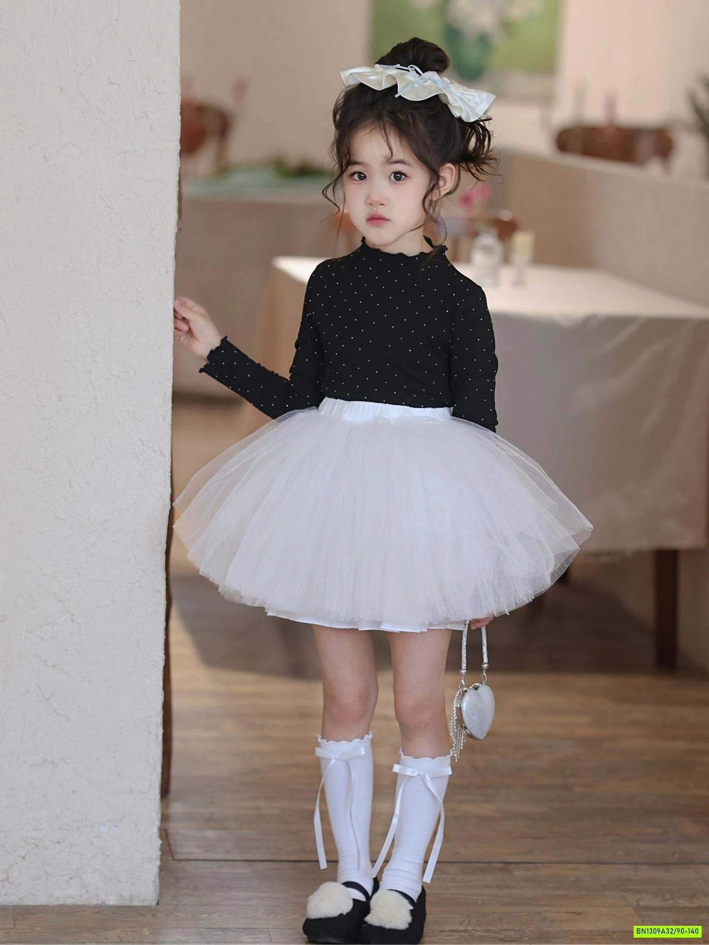 ÁO GIỮ NHIỆT MIX CV VOAN BỒNG TRẮNG