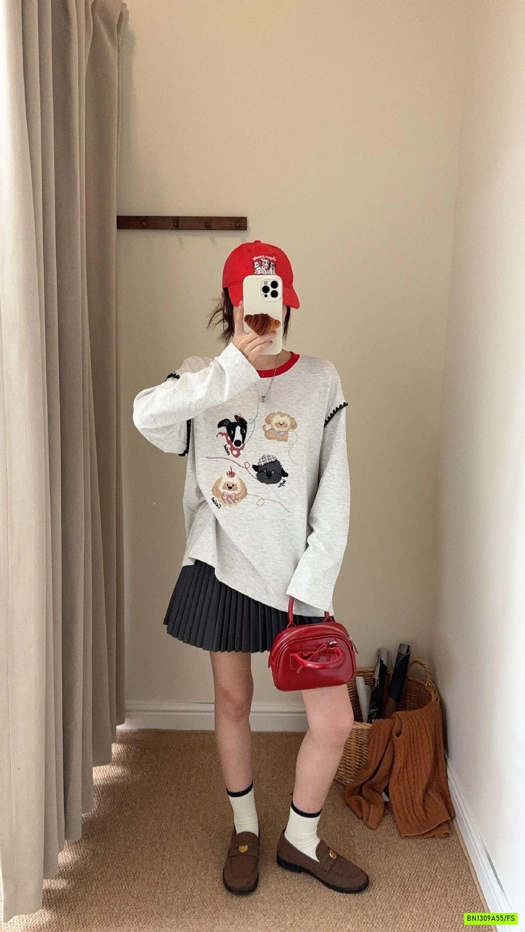 ÁO THUN VIỀN CỔ THÊU THÚ CƯNG