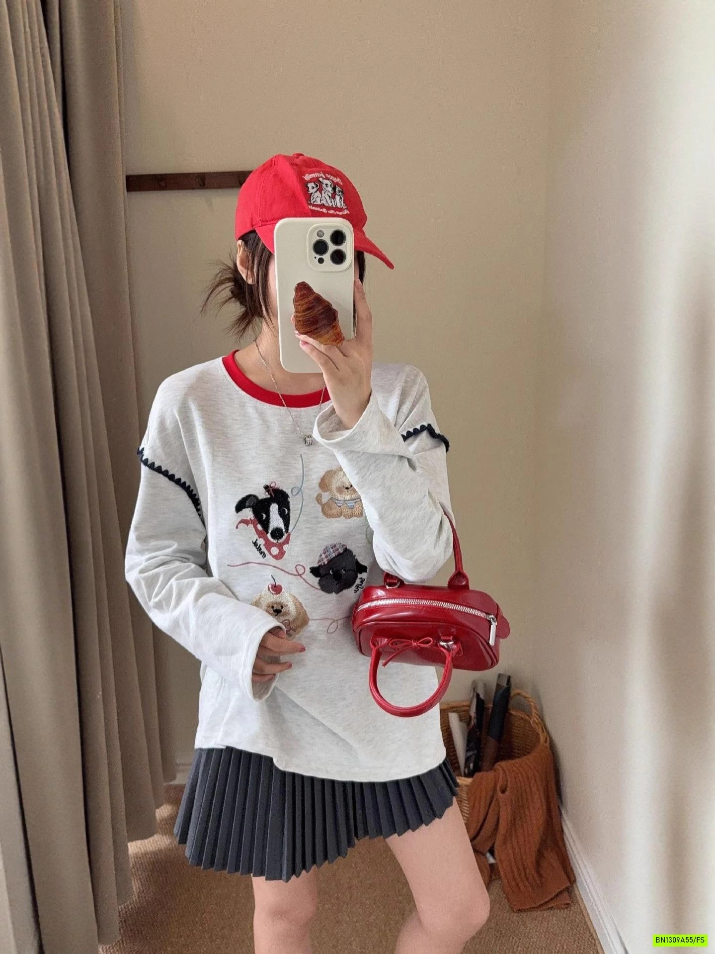 ÁO THUN VIỀN CỔ THÊU THÚ CƯNG